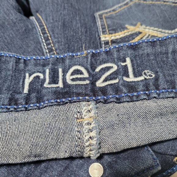 Rue21 Low Rise Jegging Jeans Womens Size 1 Short Low Rise Medium Wash Denim - Picture 4 of 6